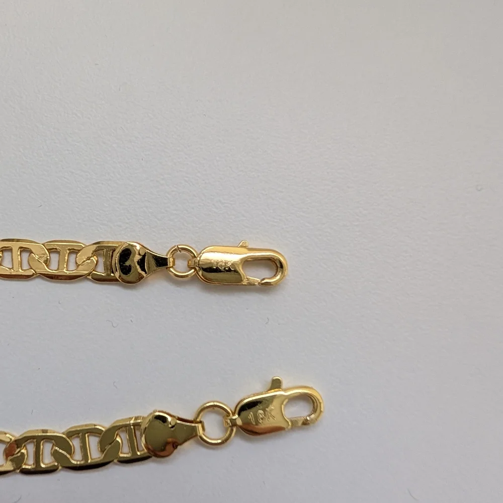 Elegant 18K Gold Plated Chain Necklace